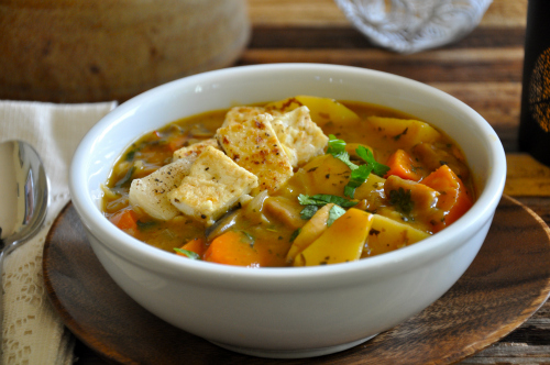Vegan Shepherd's Stew with Tofu