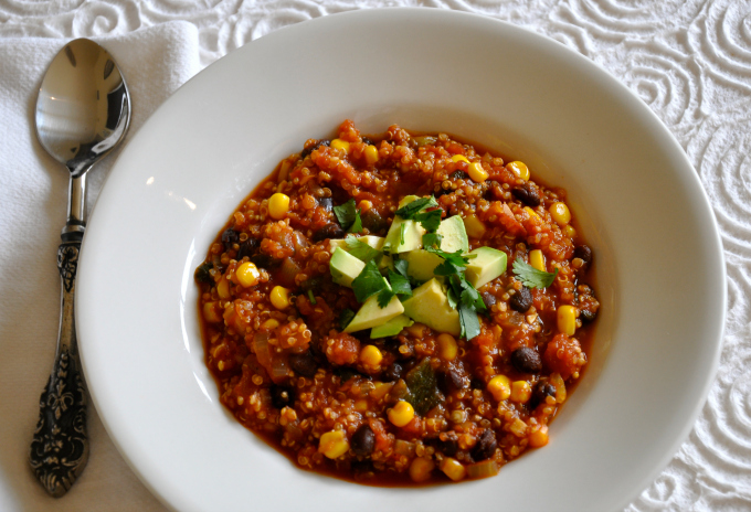 Quinoa Chili Healthy Diet