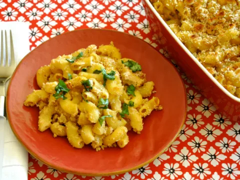 Vegan Mac and Cheese with Cauliflower Béchamel