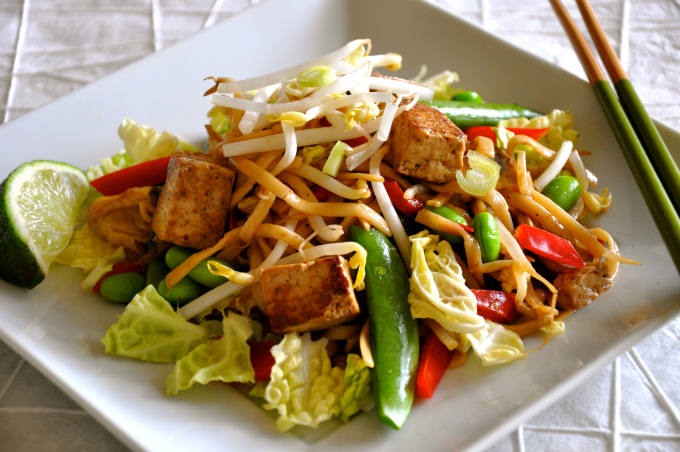 vegan chow mein