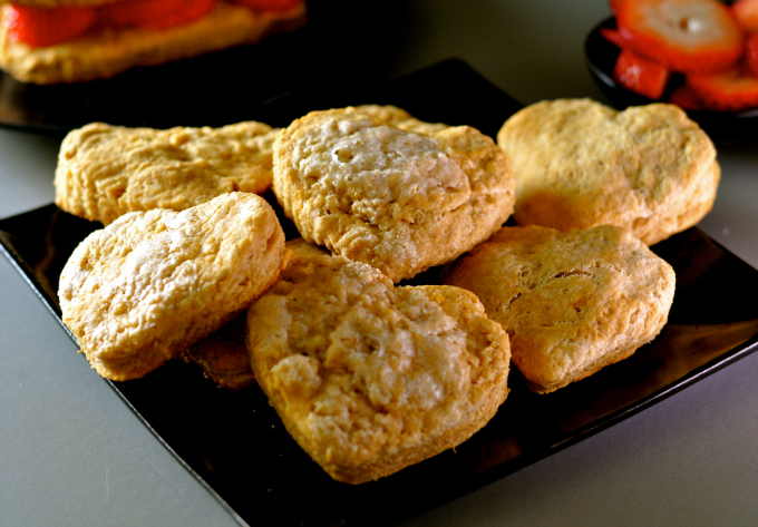 Easy scones with strawberries and coconut whip #vegan #plantbased ordinaryvegan.net