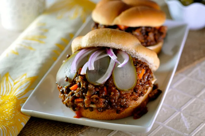 Vegan Lentil & Quinoa Sloppy Joe That The Entire Family Will Love