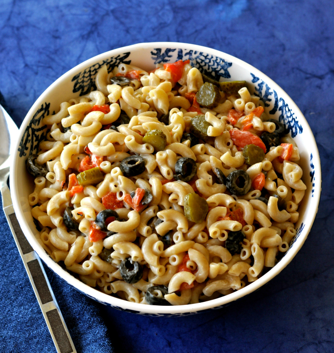 Vegan Macaroni Salad For Your Summer Parties