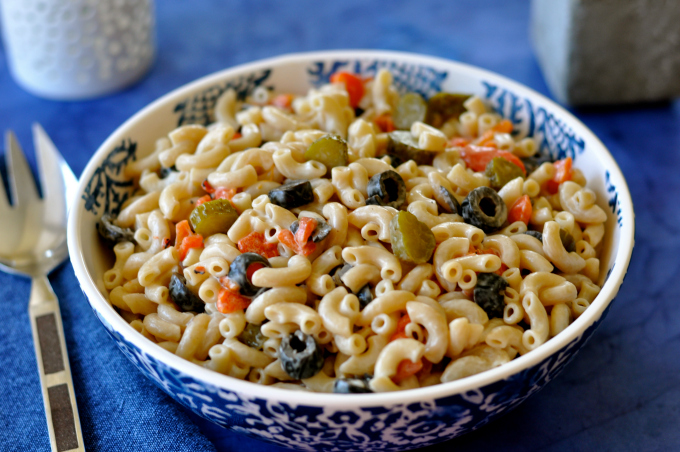 Vegan Macaroni Salad For Your Summer Parties