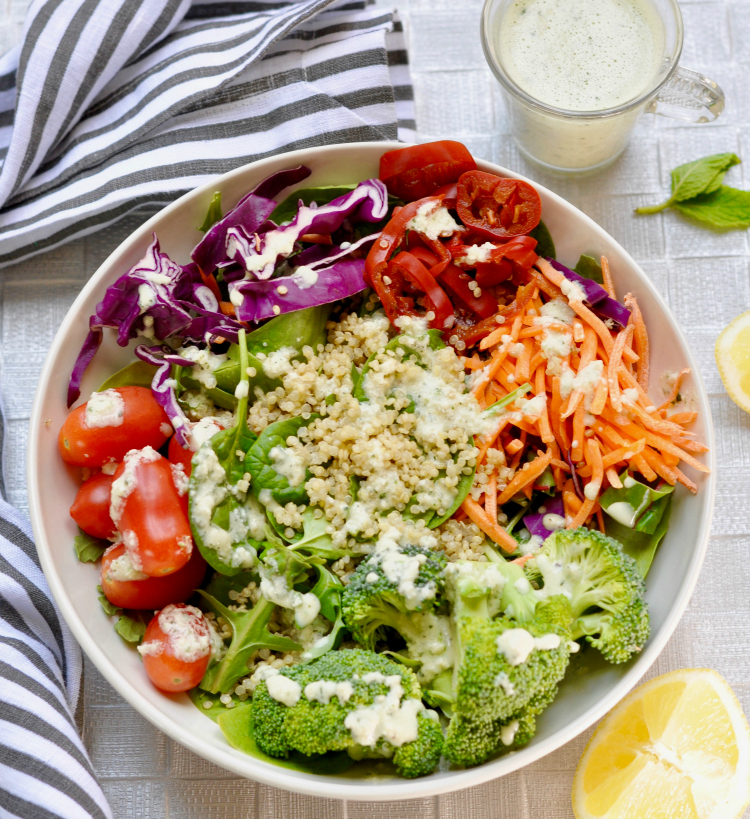 Probiotic Food For Healthy Skin & Creamy Probiotic Cashew Dressing