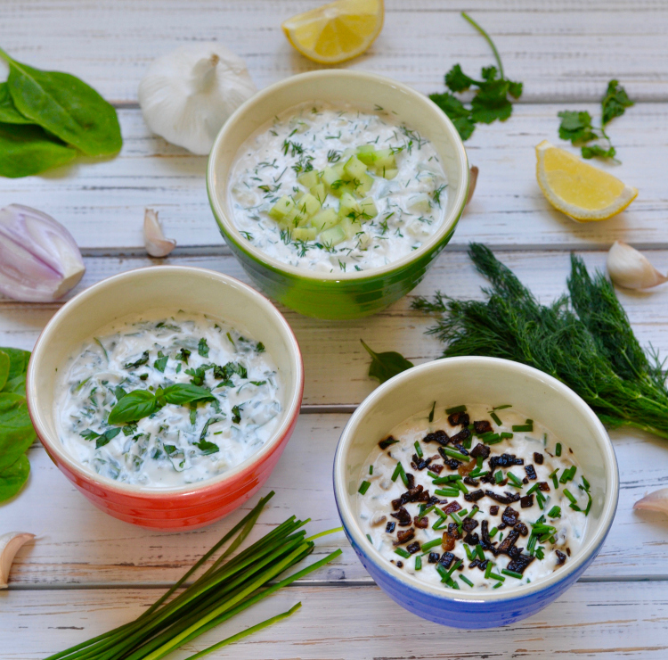 Creamy summer dips are usually laden with fat, but yogurt dip is a healthy, delicious option and works in both savory & sweet presentations. (#vegan) ordinaryvegan.net