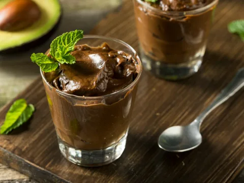 Avocado Pudding With Only Four Vegan Ingredients