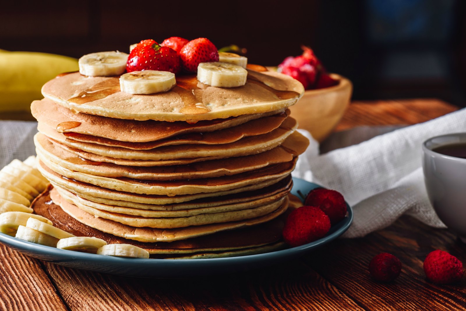 Four Ingredient Vegan Banana Pancakes