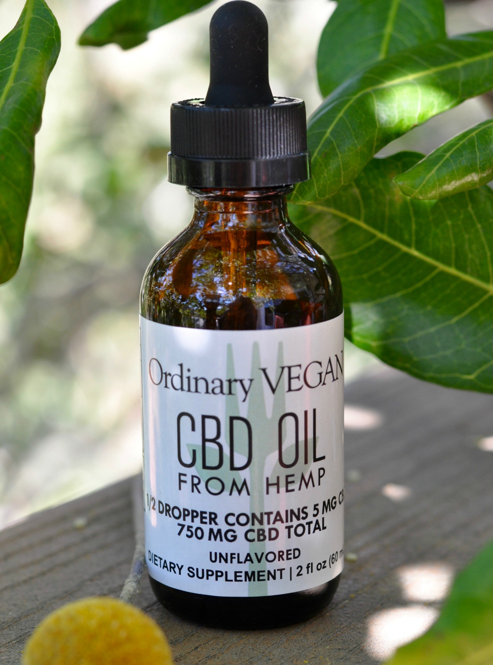 cbd oil drops from hemp 750mg – natural flavor food supplement