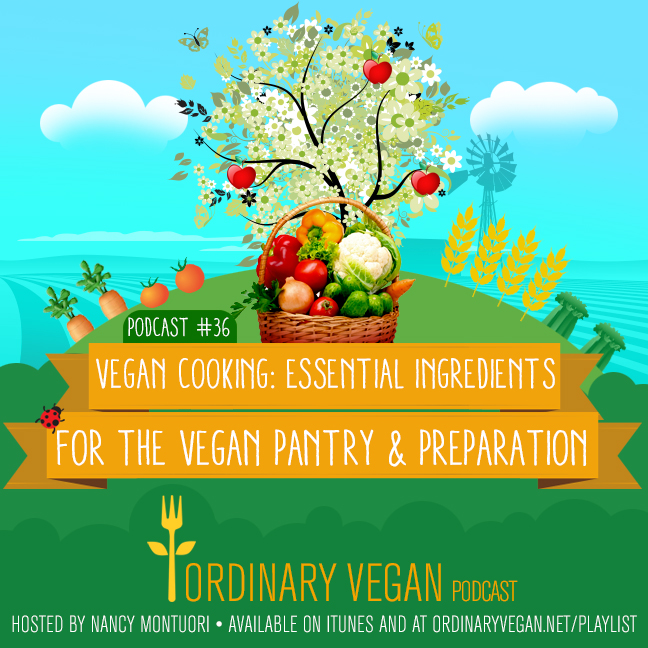 Vegan cooking begins with a properly stocked vegan pantry, and knowing what essentials to buy and how to cook them. Learn how to turn your plant-based kitchen into a a temple of creativity and flavors by maximizing the taste of plant-based foods. (#vegan) ordinaryvegan.net