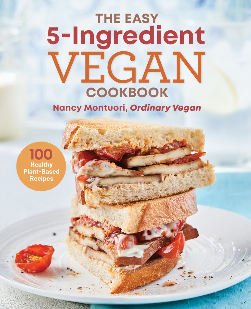 The Easy 5-Ingredient Vegan Cookbook available now on Amazon. (#vegan) Ordinaryvegan.net