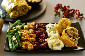 Vegan Roast Wellington with Lentils, Mushrooms & Chestnuts For The Holidays