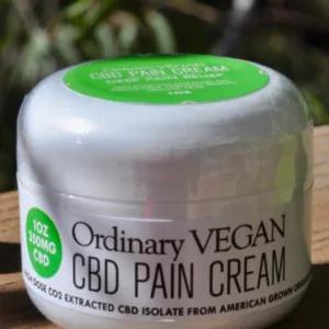 Vegan CBD Cream From Organic Hemp